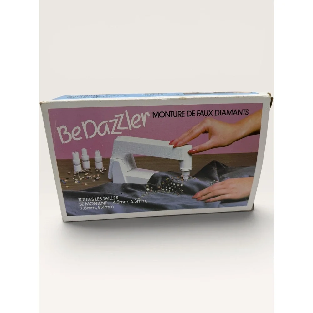Vtg BeDazzler Rhinestone Stud Setter Machine Distlefink Designs USA as is